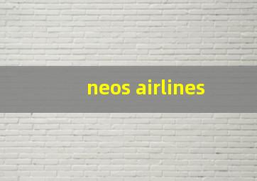 neos airlines